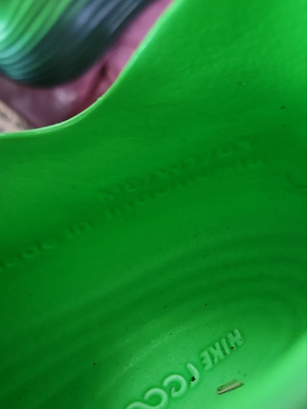 Nike Kids Bright Green Slip-On Water Clog
